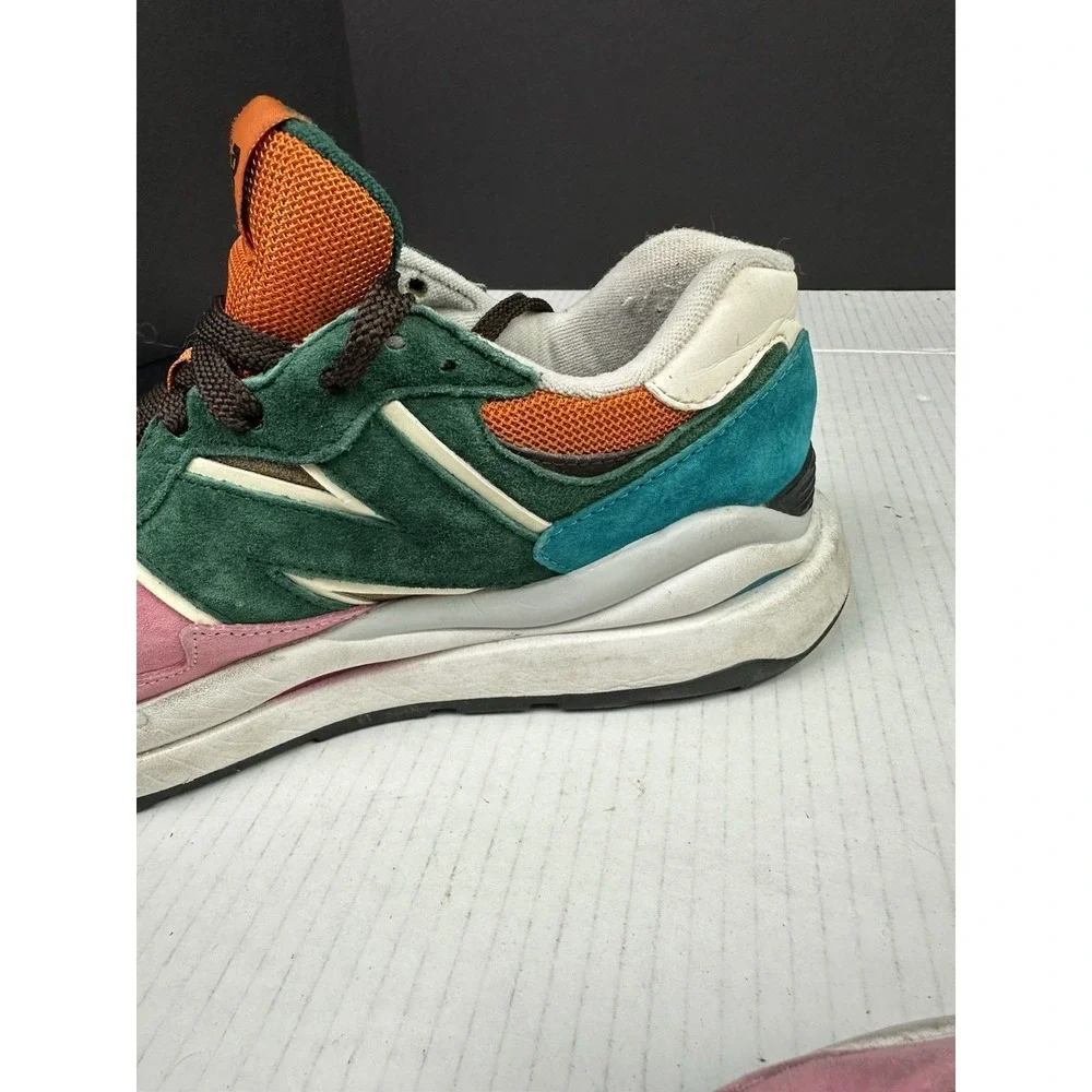 New Balance M5740FM1 Sz 10 Pink Lemonade Multi Active Color Block Need Cleaned